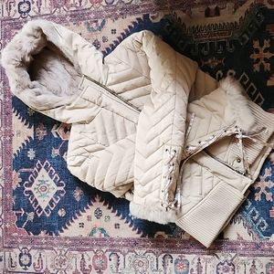 Bebe Coat - Down and Rabbit